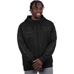 [Color:::Black Ops] FXR Men's Stack Cotton Zip-Up Hoodie