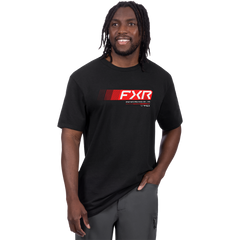 [Color:::Black / Red] FXR Mens Factory Premium T-Shirt