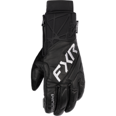 FXR Helium Leather Short Cuff Glove Black