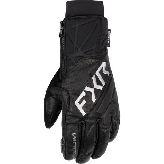FXR Helium Leather Short Cuff Glove Black