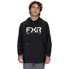 [Color:::Black / White] FXR Men's Pilot UPF Pullover Hoodie