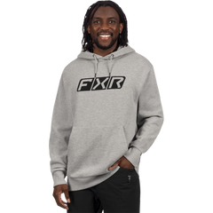 [Color:::Grey / Black] FXR Men's Pit Board Cotton Pullover Hoodie