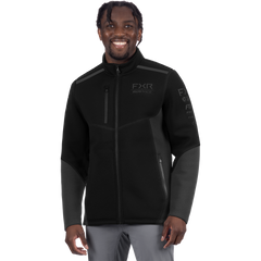 [Color:::Black / Orange] FXR Men's Race Division Tech Zip-Up