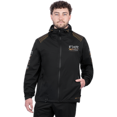 [Color:::Black / Kash] FXR Men's Race Division Tri-Laminate Jacket