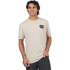 [Color:::Stone / Kash] FXR Mens Race Plate Premium T-Shirt