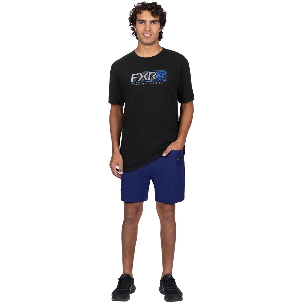 FXR Mens Tech Air Short 7" Deep Cobalt