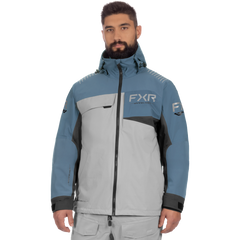 [Color:::Steel / Grey] FXR Men's Vapor Pro Tri-Laminate Jacket