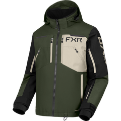 [Color:::Army / Stone] FXR Men's Vertical MTX Lite Jacket