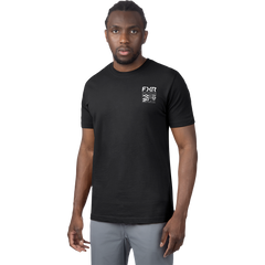 [Color:::Black / White] FXR Men's Victory Lap Premium T-Shirt