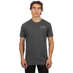 [Color:::Asphalt / Orange] FXR Men's Walleye Premium T-Shirt