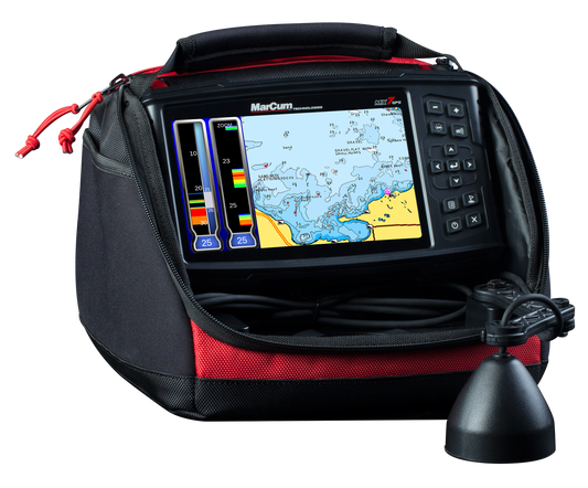 Marcum MX-7 Digital GPS Sonar System w/ 12V Lithium Battery