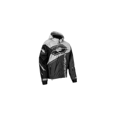 [Color:::Silver-Charcoal-Black] Castle X Code Jacket