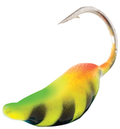 [Color:::FireTiger Glow Bar] Clam Maggot Drop - Size 10 - 1/32oz