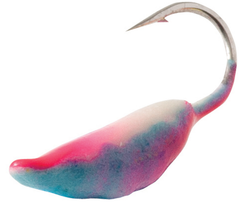 [Color:::White/Blue Glow] Clam Maggot Drop - Size 10 - 1/32oz