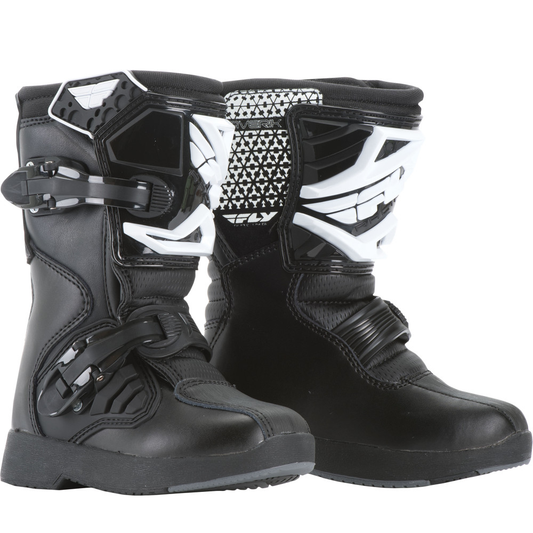 Fly Racing Youth Mini Maverik Boots - Black Black1