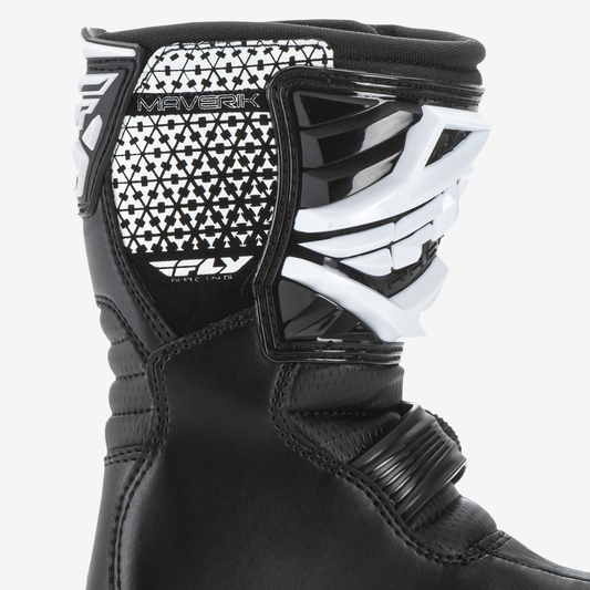 Fly Racing Youth Mini Maverik Boots - Black Black