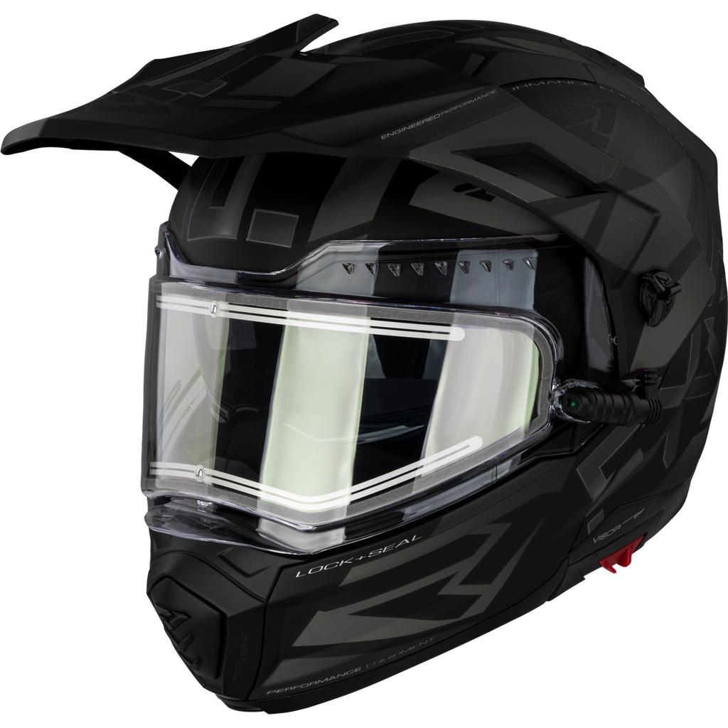 Ski Doo Heated Atv Helmet FXR Maverick X Dual Sport Modular Helmet