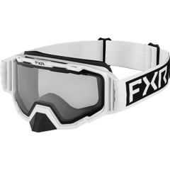 FXR Maverick Clear Goggle White