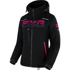 [Color:::Black / Fuchsia Fade] FXR Women's Maverick Jacket