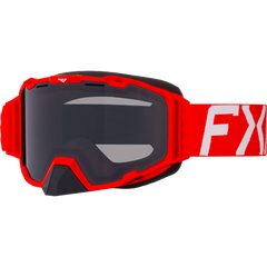 [Color:::Red (Smoke Lens)] FXR Maverick Prime Goggle