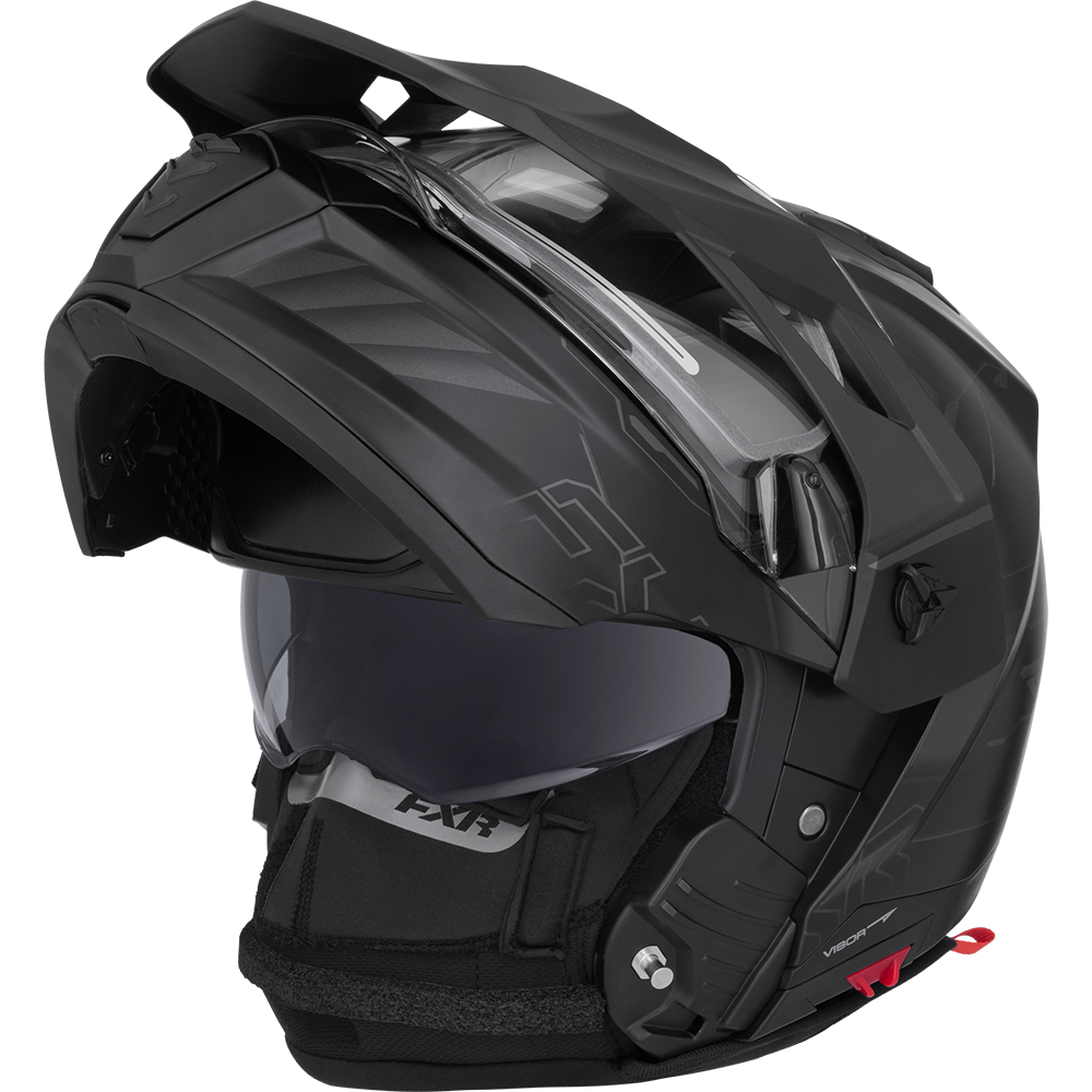fxr motorcycle helmet Clutch Evo Grape / XS cheek pad sizes available The all-new FXR 6D ATR