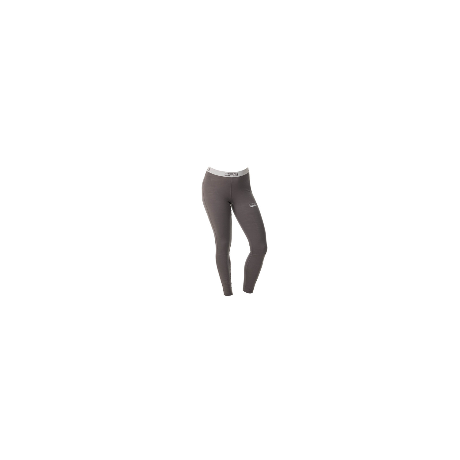 DSG Women's Merino Wool Base Layer Pant - Grey Grey