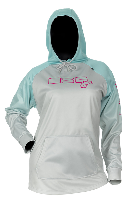 DSG Women's Starr Technical UPF Hoodie - Mist/Aqua