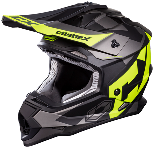  Castle X Youth Mode MX Flow Snowcross Helmet