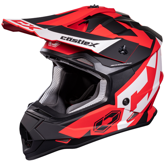  Castle X Youth Mode MX Flow Snowcross Helmet