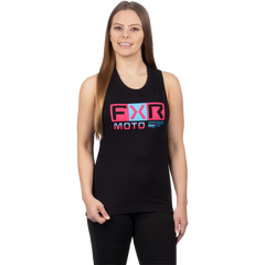 [Color:::Black / Ice] FXR Women's MOTO Premium Tank