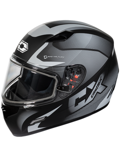 [Color:::Matte Grey] Castle X Mugello Squad Snow Helmet w/Electric Shield