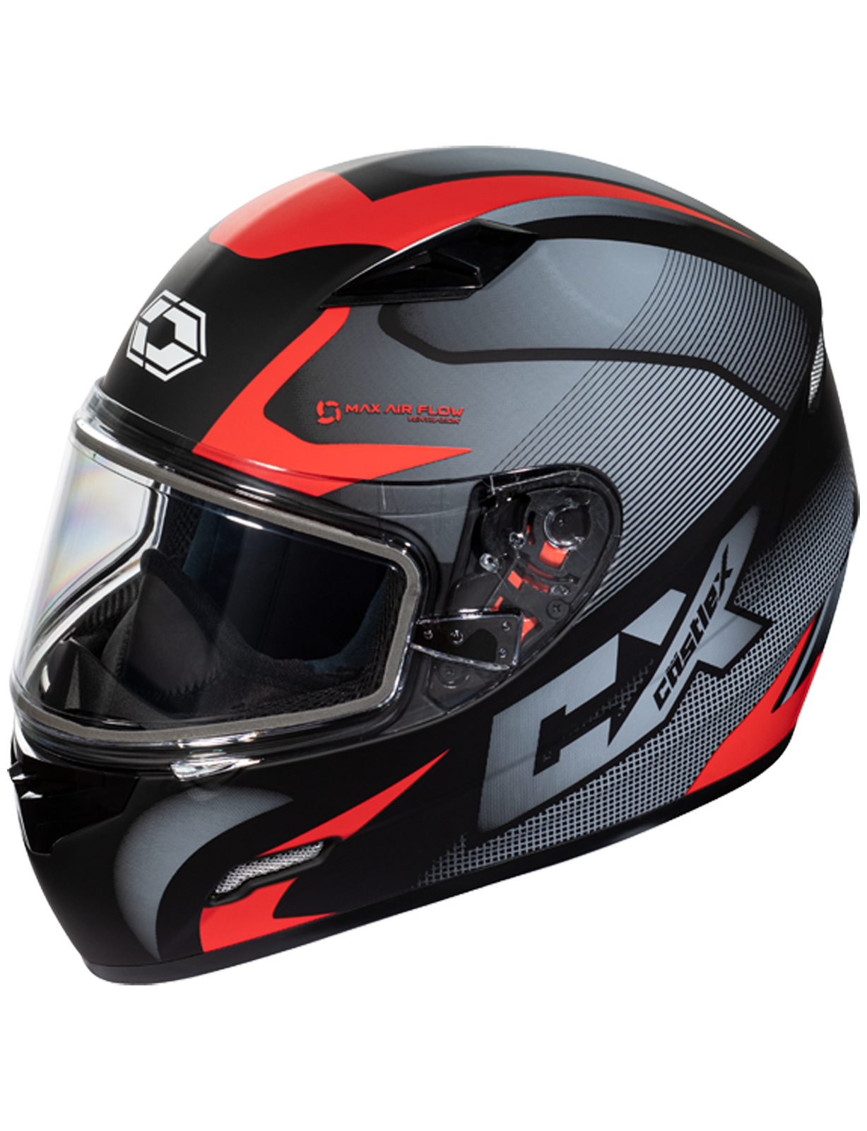 castle hjc helmets Castle X Mugello Squad Snow Helmet w/Electric Shield – Up North Sports