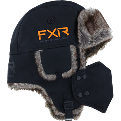 [Color:::Black-Orange] FXR Trapper Hat