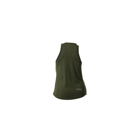 DSG Women's Razor Back UPF Tank Top - Olive