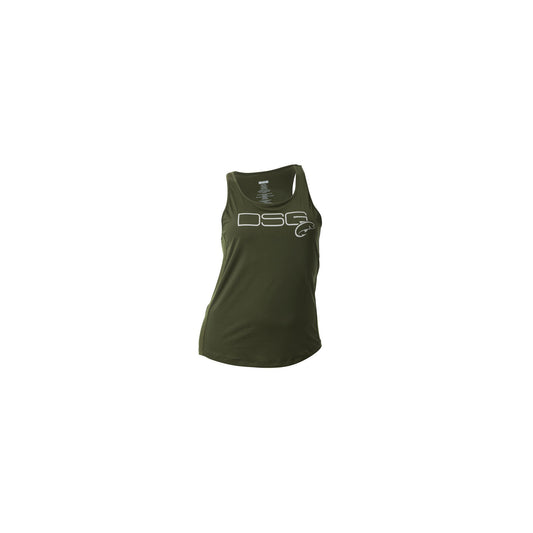 DSG Women's Razor Back UPF Tank Top - Olive