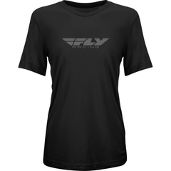 [Color:::Black / Grey] Fly Racing Women's Origin Corporate Tee