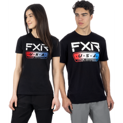 [Color:::USA] FXR Unisex International Race Premium T-Shirt