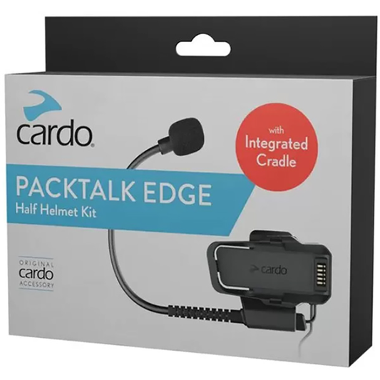 Cardo Packtalk Edge Half Helmet Kit