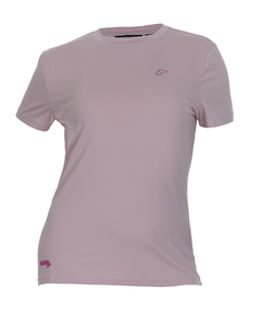 DSG Women's Solid UPF SS Shirt - Petal