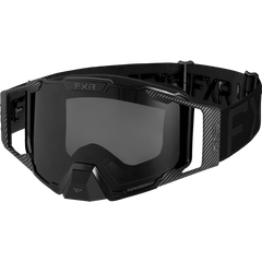 FXR Pilot Carbon Goggle Black Ops (Smoke Lens)