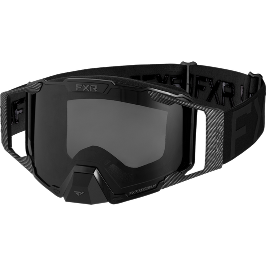 FXR Pilot Carbon Goggle Black Ops &#x28;Smoke Lens&#x29;