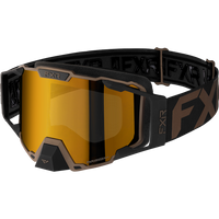 [Color:::Bronze (Bronze HiDef Lens + Bronze Mirror Finish)] FXR Pilot LE Goggle
