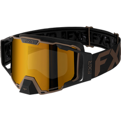 [Color:::Bronze (Bronze HiDef Lens + Bronze Mirror Finish)] FXR Pilot LE Goggle