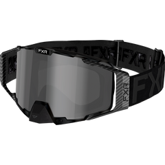 FXR Pilot Polarized Goggle Black Ops (Smoke Lens + Mirror Finish)