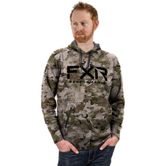 [Color:::Army Camo / Black] FXR Unisex UPF Pilot Pullover Hoodie