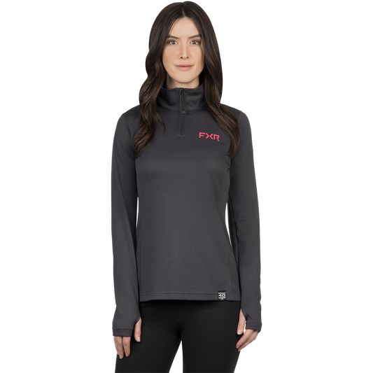  FXR Women's Pilot UPF ¼ Zip Longsleeve