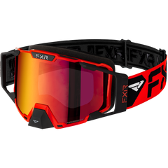[Color:::Red (Bronze HiDef Lens + Inferno Finish)] FXR Pilot Goggle