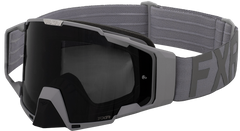 FXR Pilot MX Goggle STEEL / Smoke Lens