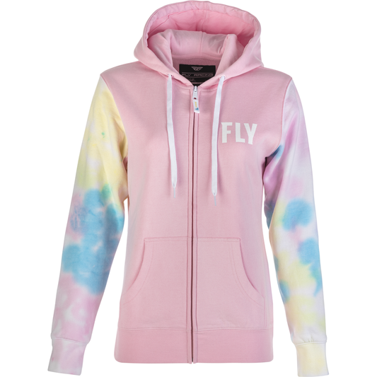  FLY RACING WOMEN'S TIE-DYE ZIP UP HOODIE