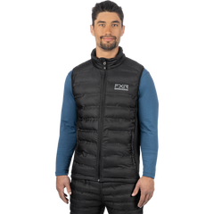 [Color:::Black] FXR Podium Hybrid Quilted Vest